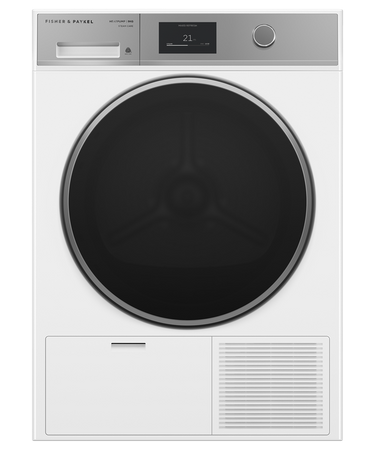 Factory second Fisher & Paykel 9 kg Series 11 Heat Pump Dryer – Steam Care (Model DH9060H1)